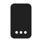 Phone Pagination SVG Icon